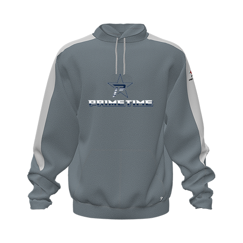 [CUS-DFW-HOOD-FLC-LSL-GRY-YXS-LOGO1] Hoodie (Youth XS, Gray, Logo 1)