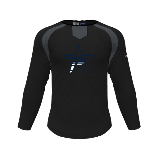 [CUS-DFW-PULL-FLC-CNK-LSL-BLK-YS-LOGO2] Pullover (Youth S, Black, Logo 2)