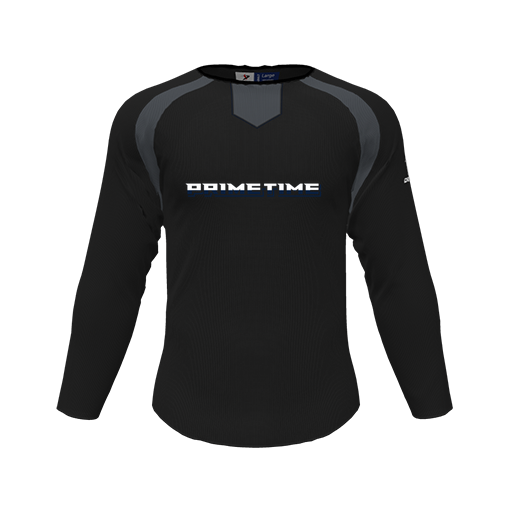 [CUS-DFW-PULL-FLC-CNK-LSL-BLK-YS-LOGO3] Pullover (Youth S, Black, Logo 3)