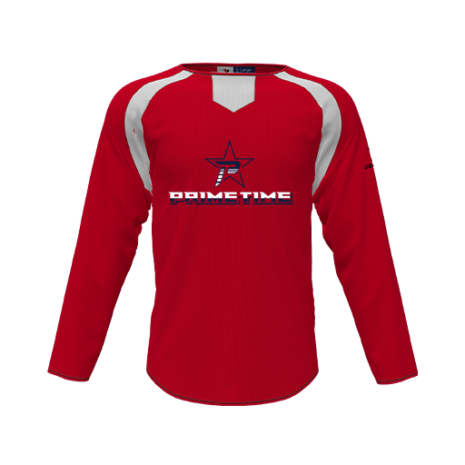 [CUS-DFW-PULL-FLC-CNK-LSL-RED-YS-LOGO1] Pullover (Youth S, Red, Logo 1)