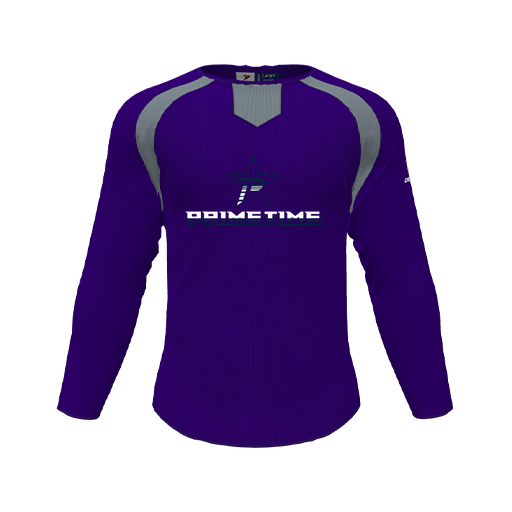 [CUS-DFW-PULL-FLC-CNK-LSL-PUR-YS-LOGO1] Pullover (Youth S, Purple, Logo 1)