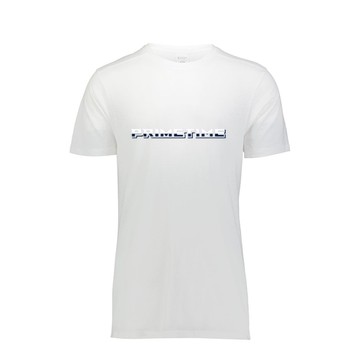 [FTSCUBWH-AS-LOGO3] Decker Men's Tri-Blend T-Shirt - Short Sleeve (Adult S, White, Logo 3)