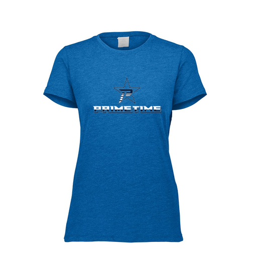 [FTSCUBRY-FAXS-LOGO1] Decker Women's Tri-Blend T-Shirt - Short Sleeve (Female Adult XS, Royal, Logo 1)