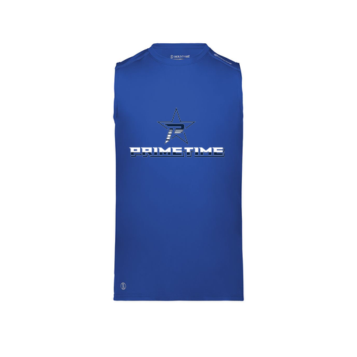 [222593.060.S-LOGO1] Men's CoolDry TankTop (Adult S, Royal, Logo 1)