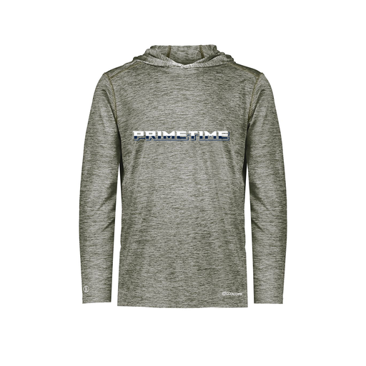 [FOLHCGGY-AS-LOGO3] Decker Men's Charge Hoodie (Adult S, Gray, Logo 3)