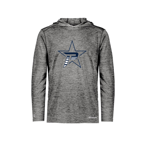 [FOLHCGBK-YS-LOGO2] Decker Youth Charge Hoodie (Youth S, Black, Logo 2)