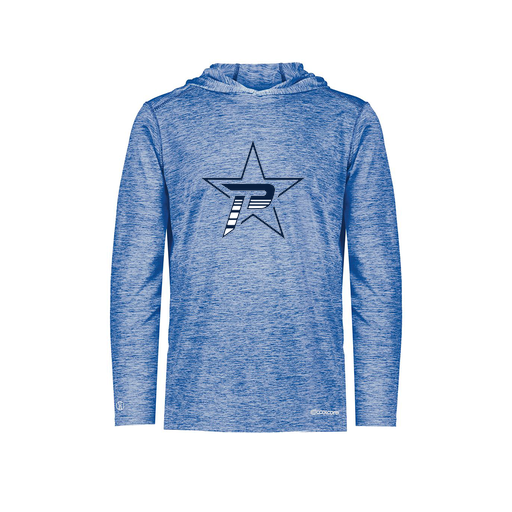 [FOLHCGRY-YS-LOGO2] Decker Youth Charge Hoodie (Youth S, Royal, Logo 2)