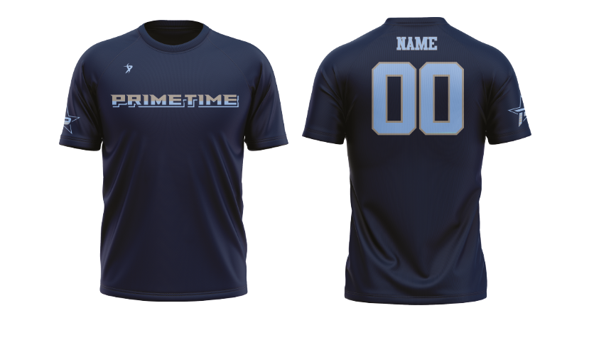 PrimeTime - Navy Crew Neck Jersey