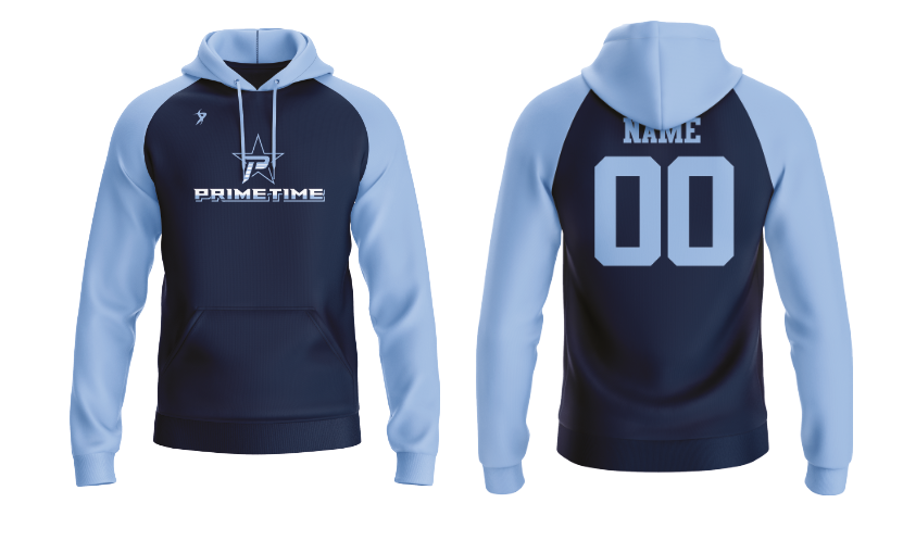 PrimeTime - Navy LSL Hoodie