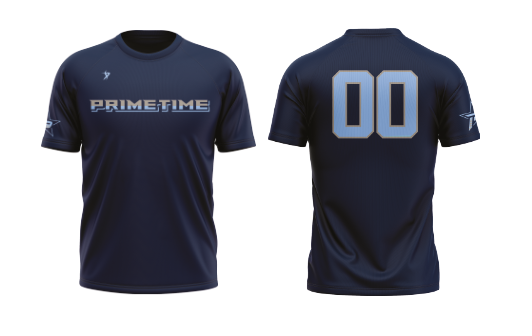 PrimeTime - Navy Crew Neck Jersey (NO NAME)